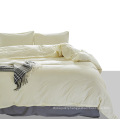 Wholesale washed cotton line sheets bedding set